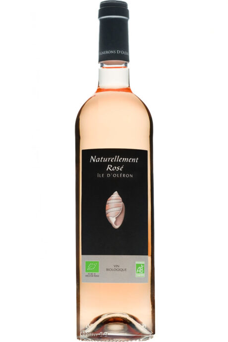 Bouteille de vin rosé bio IGP Charentais Naturellement Rosé – Île d’Oléron