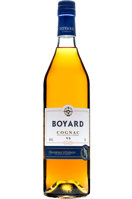 Bouteille de Cognac Boyard VS, cognac d’Oléron aux arômes floraux et iodés